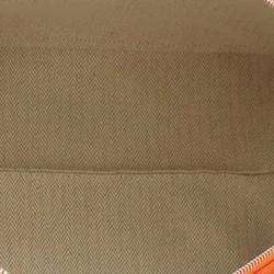 مملوكة مسبقًا محفظة هيرمس بريد-أ-براق قماش برتقالي/بوردو مقاس جرام