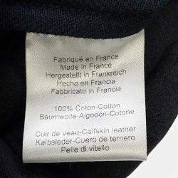 مملوكة مسبقًا Hermes Aline Backpack Navy Toile Chevrons Size Pm