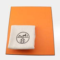 مملوكة مسبقًا Hermes Neo Garden 23 Beige Green Negonda Calfskin Leather Toile H Canvas Top Handle Bag