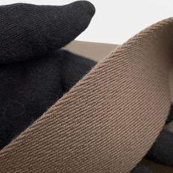 Pre Owned Hermes Videpoches Shoulder Bag Etoupe Togo Leather