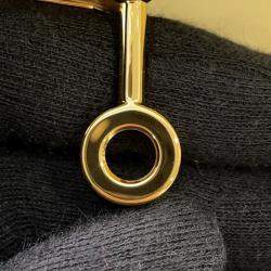 مملوكة مسبقًا Hermes Kelly Retourne Sewing Jaune Poussin Swift Leather Size 25