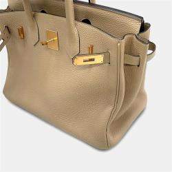 Pre Owned حقيبة هيرمس بيركين ترنش توغو جلد مقاس 30