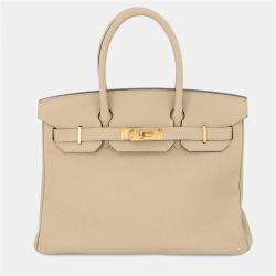 Pre Owned حقيبة هيرمس بيركين ترنش توغو جلد مقاس 30