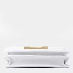 Pre Owned Hermes Constance 3 Miroir New White Evercolor Size Mini