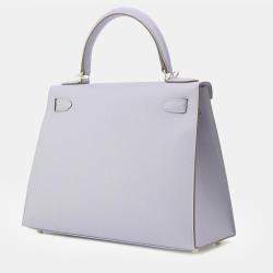 مملوكة مسبقًا Hermes Kelly Sellier Green Pantan Epsom Size 28