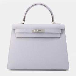 مملوكة مسبقًا Hermes Kelly Sellier Green Pantan Epsom Size 28