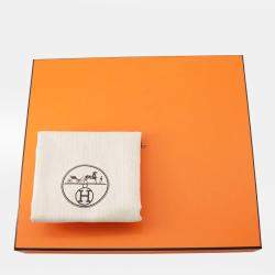 مملوكة مسبقًا Hermes Garden Party TPM Burgundy, Orange Toile H Canvas Negonda Calfskin Leather Tote Bag