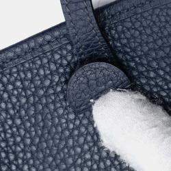 Pre Owned Hermes Blue Clemence Evelyne TPM