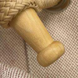 مملوكة مسبقًا Hermes Brown Toile Escale a la Plage Beach Bag