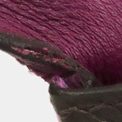 Pre Owned حقيبة هيرمس كيلي رتورن إيفركالور طلب خاص بني بنفسجي 28