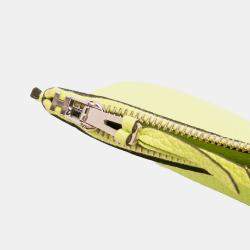 مملوكة مسبقًا محفظة هيرمس دوغون دوبو لون أصفر تاغو حجم كبير