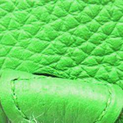 مملوكة مسبقًا حقيبة هيرمس إيفلين حجم صغير جلد كليمونس أخضر