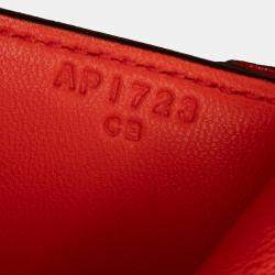Pre Owned Hermes Red Mini Tadelakt Constance 18
