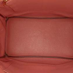 مملوكة مسبقًا Hermes Gold Pink Togo Birkin Retourne 35