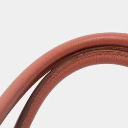 مملوكة مسبقًا Hermes Gold Pink Togo Birkin Retourne 35