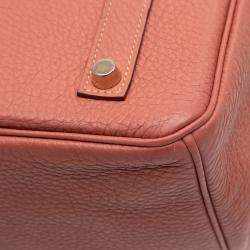 مملوكة مسبقًا Hermes Gold Pink Togo Birkin Retourne 35