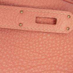 مملوكة مسبقًا Hermes Gold Pink Togo Birkin Retourne 35
