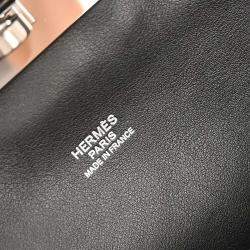 مملوكة مسبقًا حقيبة هيرمس تولبوكس 26 سوداء سويفت 2way يد