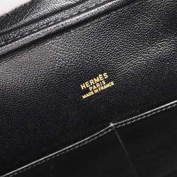 مملوكة مسبقًا حقيبة هيرمس بلام 32 شامونيه سوداء