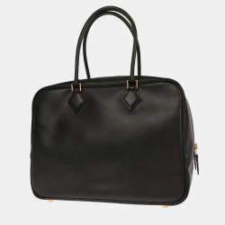 مملوكة مسبقًا حقيبة هيرمس بلام 32 شامونيه سوداء