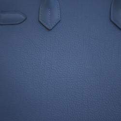 Pre Owned Hermes Bleu Azur Togo Birkin 30