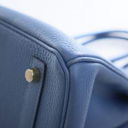 Pre Owned Hermes Bleu Azur Togo Birkin 30