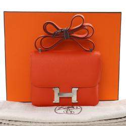 Pre Owned Hermes Feu Epsom Constance 18