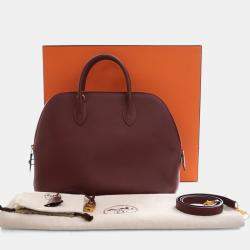 Pre Owned Hermes Rouge HermÃ¨s Epsom Bolide 1923 30