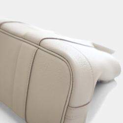 Pre Owned Hermes Garden Party 23 Grey Negonda Calfskin Leather Tote Bag