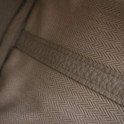 Pre Owned Hermes Garden Party 23 Grey Negonda Calfskin Leather Tote Bag