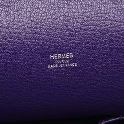 Pre Owned حقيبة كتف هيرمس جيسيير 28 جلد توريلون كليمنس إيريس