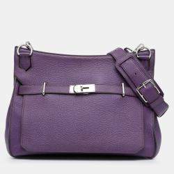 مملوكة مسبقًا Hermes Purple Clemence Jypsiere 34