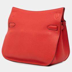 مملوكة مسبقًا Hermes Red Clemence Jypsiere 28