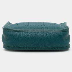 Pre Owned هيرمس بلو كليمنس إيفلين 3 ت ب م