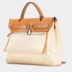 Pre Owned حقيبة هيرمس بني 31 توال هيرباج زيپ