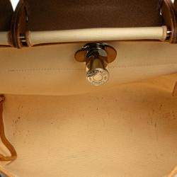 Pre Owned حقيبة هيرمس بني 31 توال هيرباج زيپ