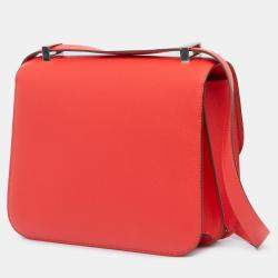 Pre Owned Hermes Orange Epsom Constance 24