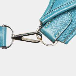 مملوكة مسبقًا Hermes Blue Clemence Evelyne II GM