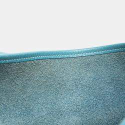 مملوكة مسبقًا Hermes Blue Clemence Evelyne II GM