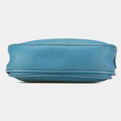 مملوكة مسبقًا Hermes Blue Clemence Evelyne II GM