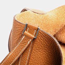 مملوكة مسبقًا Hermes Brown Clemence Picotin 22
