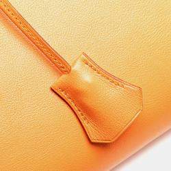 Pre Owned حقيبة هيرمس كيلي ريتورني 32 جلد غوليفر برتقالي