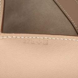 Pre Owned Hermes Brown Veau Grizzly and Swift Toolbox 33