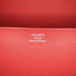 مملوكة مسبقًا Hermes Red Epsom Cherche Midi Clutch 22
