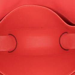 مملوكة مسبقًا Hermes Red Epsom Cherche Midi Clutch 22