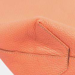 Pre Owned Hermes Pink Red Clemence Double Sens 36