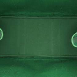 Pre Owned Hermes Green Toile and Negonda Garden Party 36