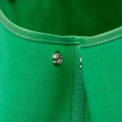 Pre Owned Hermes Green Toile and Negonda Garden Party 36