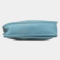 مملوكة مسبقًا Hermes Blue Clemence Evelyne II PM