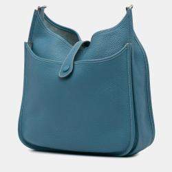 مملوكة مسبقًا حقيبة هيرمس بلو كليمونس إيفيلين 29